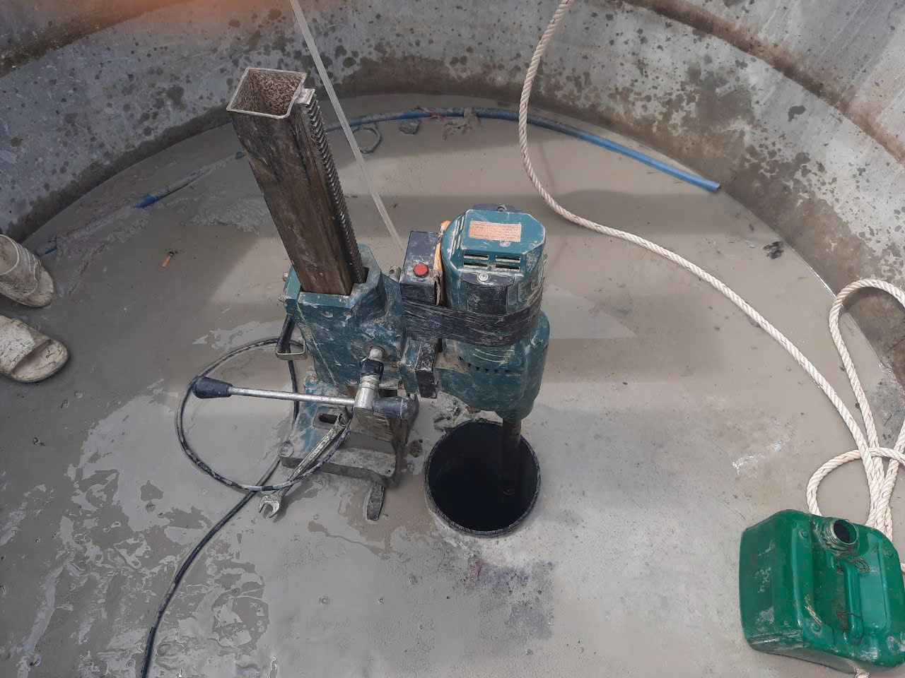 khoan cắt bê tông tâm phát